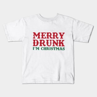 Merry Drunk! Kids T-Shirt